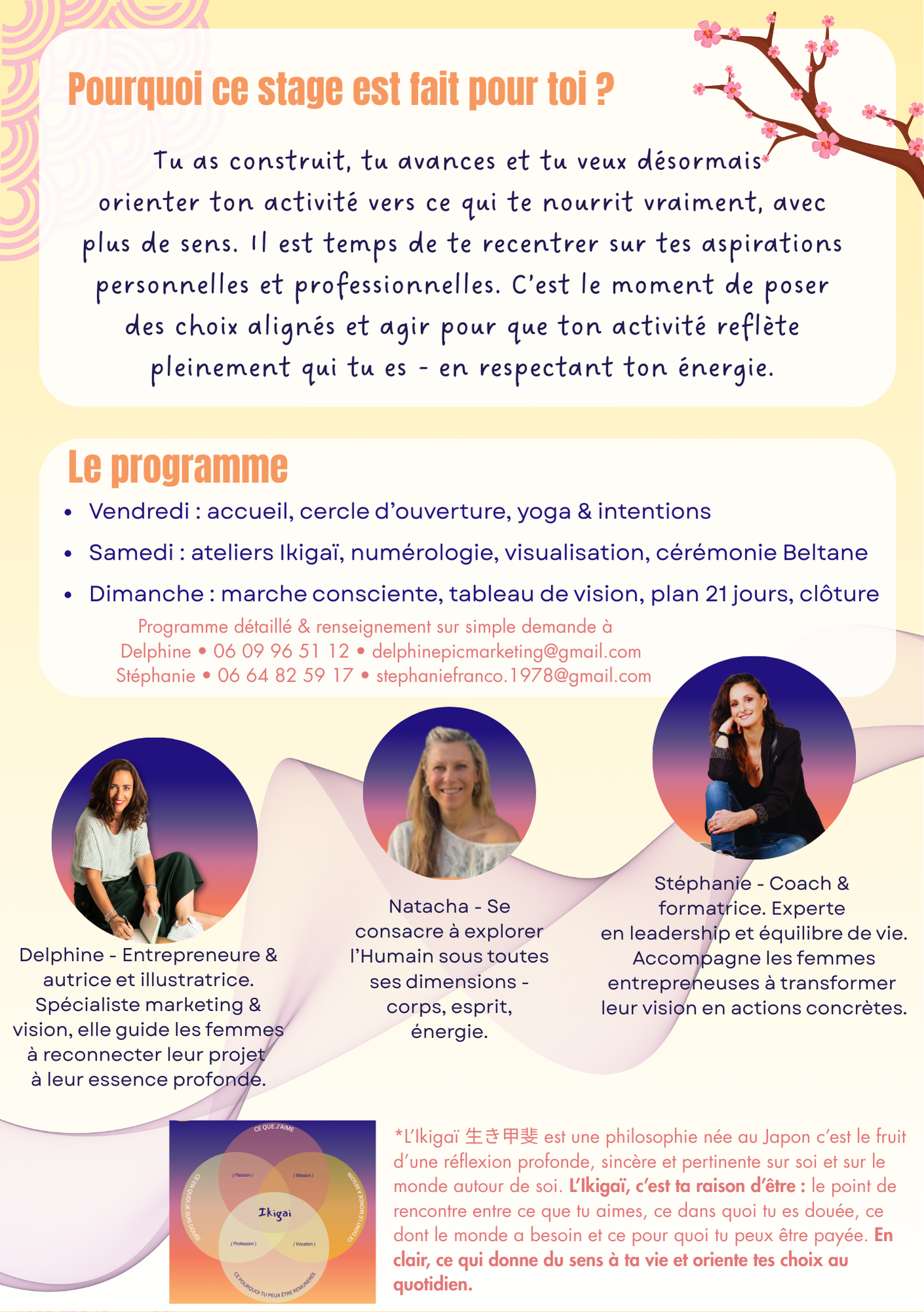 Stage Immersif « Réussir avec Sens »🟣Révèle ton IKIGAï – Image 3