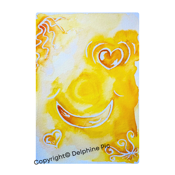 Carte Émotion Joie - Légèreté, Expansion, Rayonnement