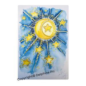 Lithographie - Carte Avenir