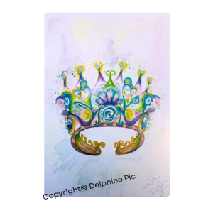 Lithographie - Couronne de Reine