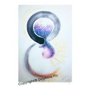 Lithographie - Carte Le Moment Présent